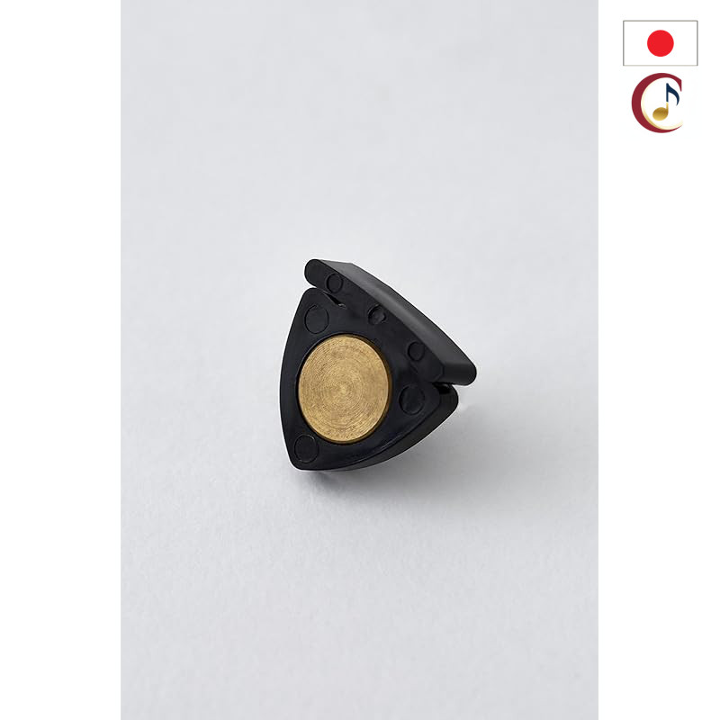 The Alpine Mute Co. Menuhin Professional Violin/Viola Mute, Shield Type, Black/From Japan
