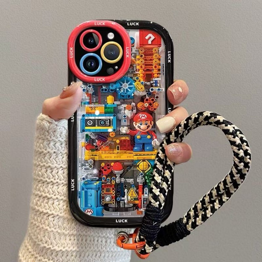 Bang Ou Ming Mario เหมาะสําหรับ VIVO iQOO15 เคสโทรศัพท์ iqoo12pro/13 เคสป้องกัน 10 สไตล์ใหม่ iqoo ne