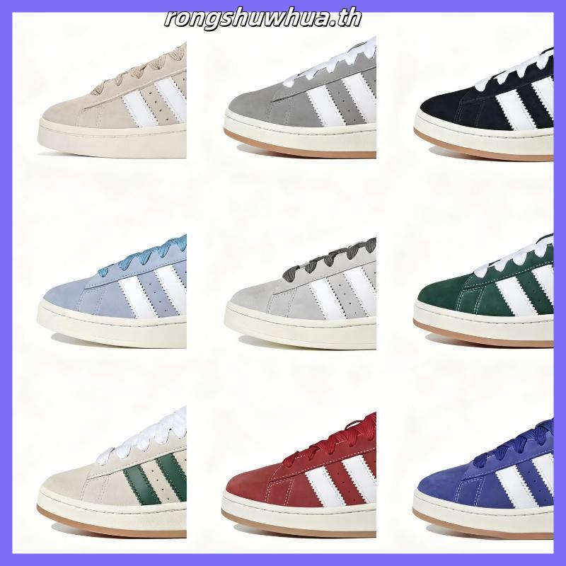 รองเท้าผ้าใบ Oos White Black Casual Samba White Black