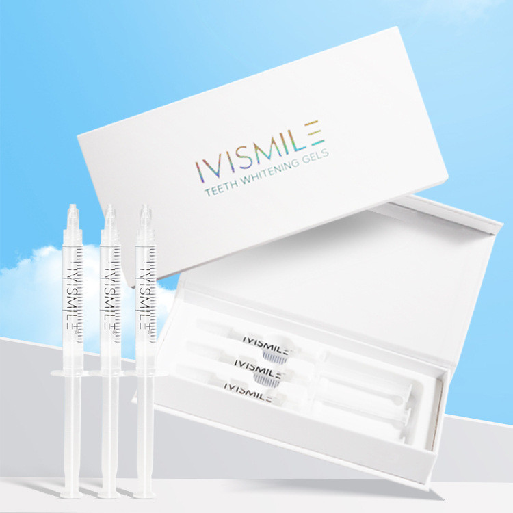 Smile Brilliant Teeth Whitening Pen with PAP Gel 3-Pack Gentle Whitening for Sensitive Teeth Fast Re