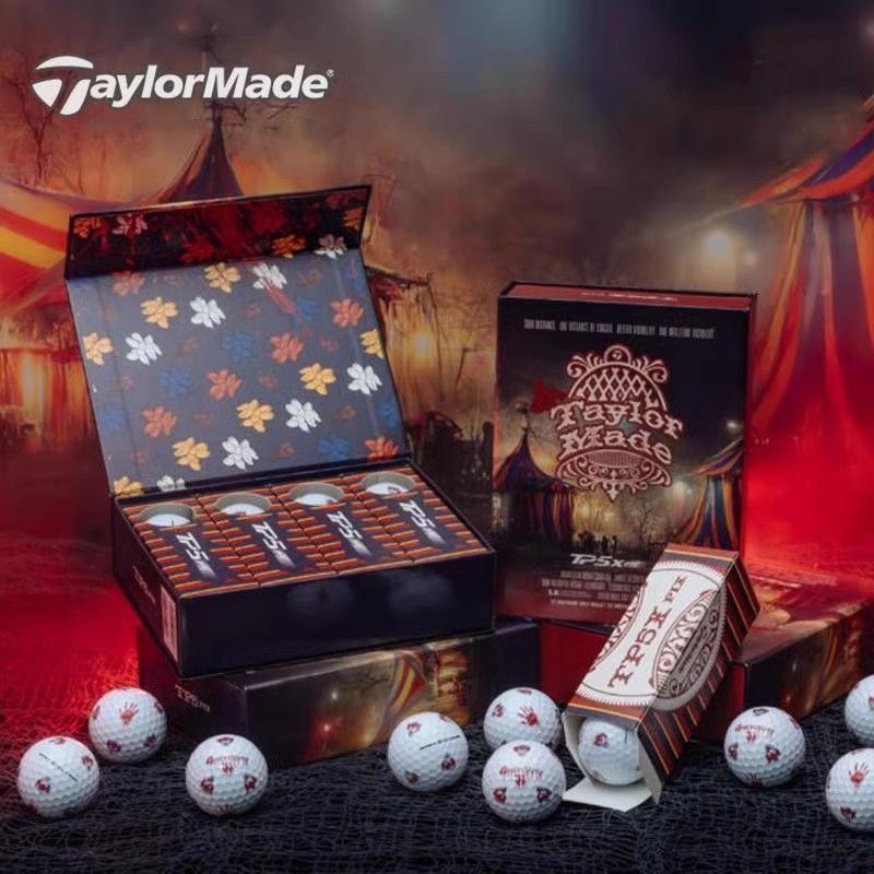 ลูกแก้วกอล์ฟ TaylorMade แบบพิเศษ HALLOWEEN NIGHTMARE .series TP5/TP5x