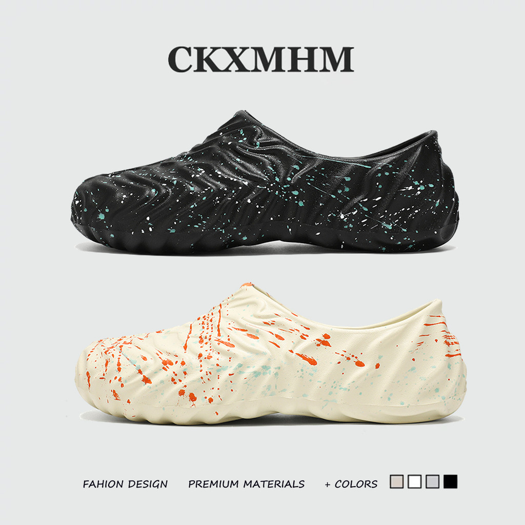 CKXMHM 38-45 Mens Hole Shoes Mens Sandals Beach Shoes EVA Hole Shoes