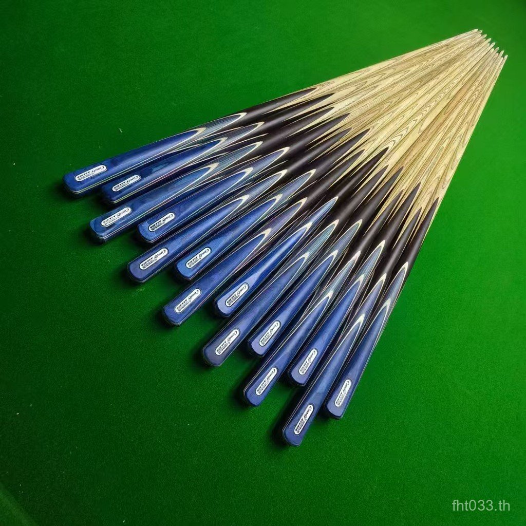 Eros 16 Snowcock บิลเลียดคิวสีดําแปด Handmade Cue Cue Cue หัวเล็ก Mystery OMIN ตารางสีของแท้ UBLN