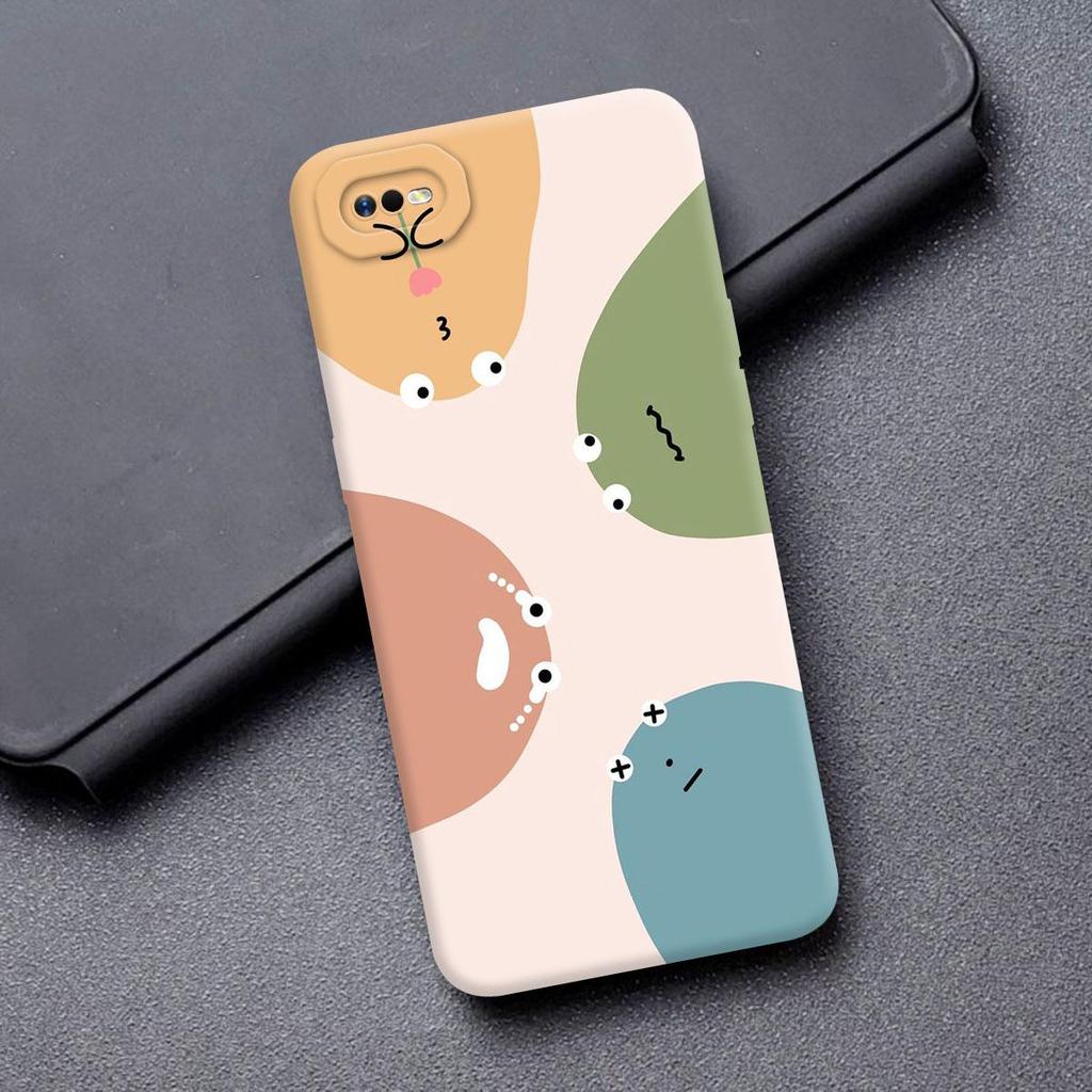 HP ล่าสุด Realme C2 / Oppo A1K กรณี Pro กล้องป้องกันโทรศัพท์ Softcase กันน้ํา TPU เคสซิลิโคน 07