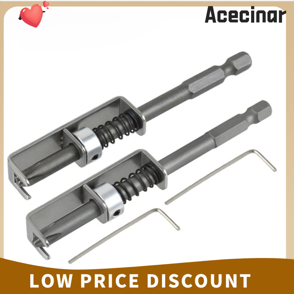 เอซไคนาร์ ดอกสว่าน, โลหะผสมเหล็กมือเดียวการดําเนินงานสปริงตําแหน่งเจาะ, การตรึงสกรูความปลอดภัยแบบพกพา ต่อต้าน หยด ผู้ถือสกรูบิต