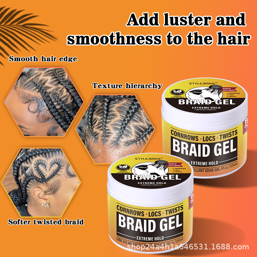 ขายร้อน [ราคาขายส่ง] Cross-Border Hair Wax Hair จัดแต่งทรงผม Retro กลิ่นหอมจัดแต่งทรงผม Braided Hair