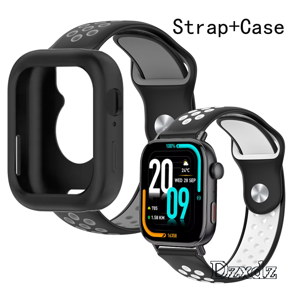 COLMI C8Max Case Strap Smart Watch Casing Cover COLMI C8 Max Screen Protector Smartwatch Band สายสแต