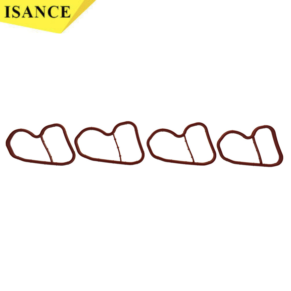 4 ชิ้นชุดเครื่องยนต์ Inlet Seal ปะเก็น Fit สําหรับ BMW 1er 2er 3er 4er 5er N47 B47 Mini Cooper 71118