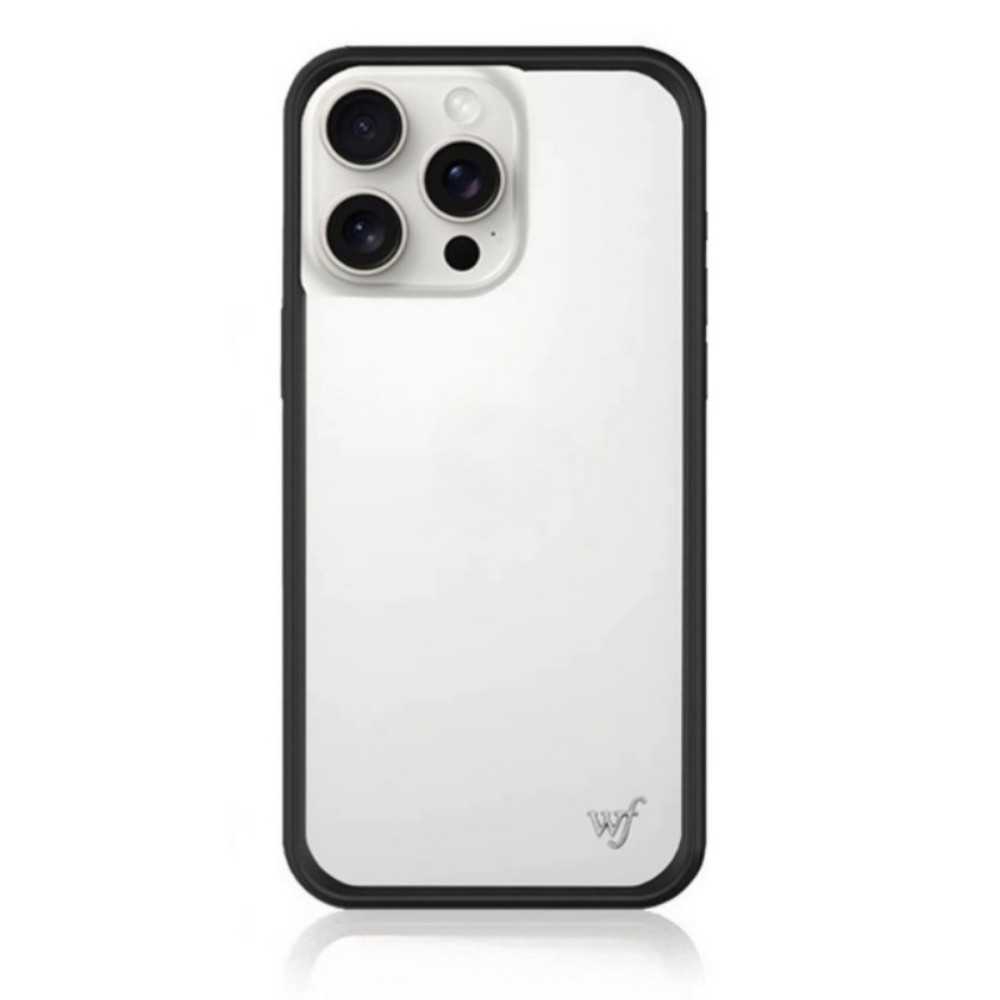 ดอกไม้ป่าโปร่งใสป้องกันการหล่นเคสโทรศัพท์สําหรับiPhone 17 12 13 14 15 16 Pro Max Plus Airแฟชั่นการออกแบบซิลิโคนอ่อนนุ่มกันกระแทกWFปลอกในตัวสักหลาดฮาร์ดพีซีปกหลัง