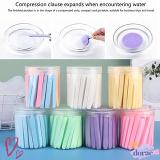 ที่นั่น 50ชิ้น/เซ็ตฟองน้ําล้างหน้า,บีบอัดทิ้งฟองน้ําใบหน้า,ก…