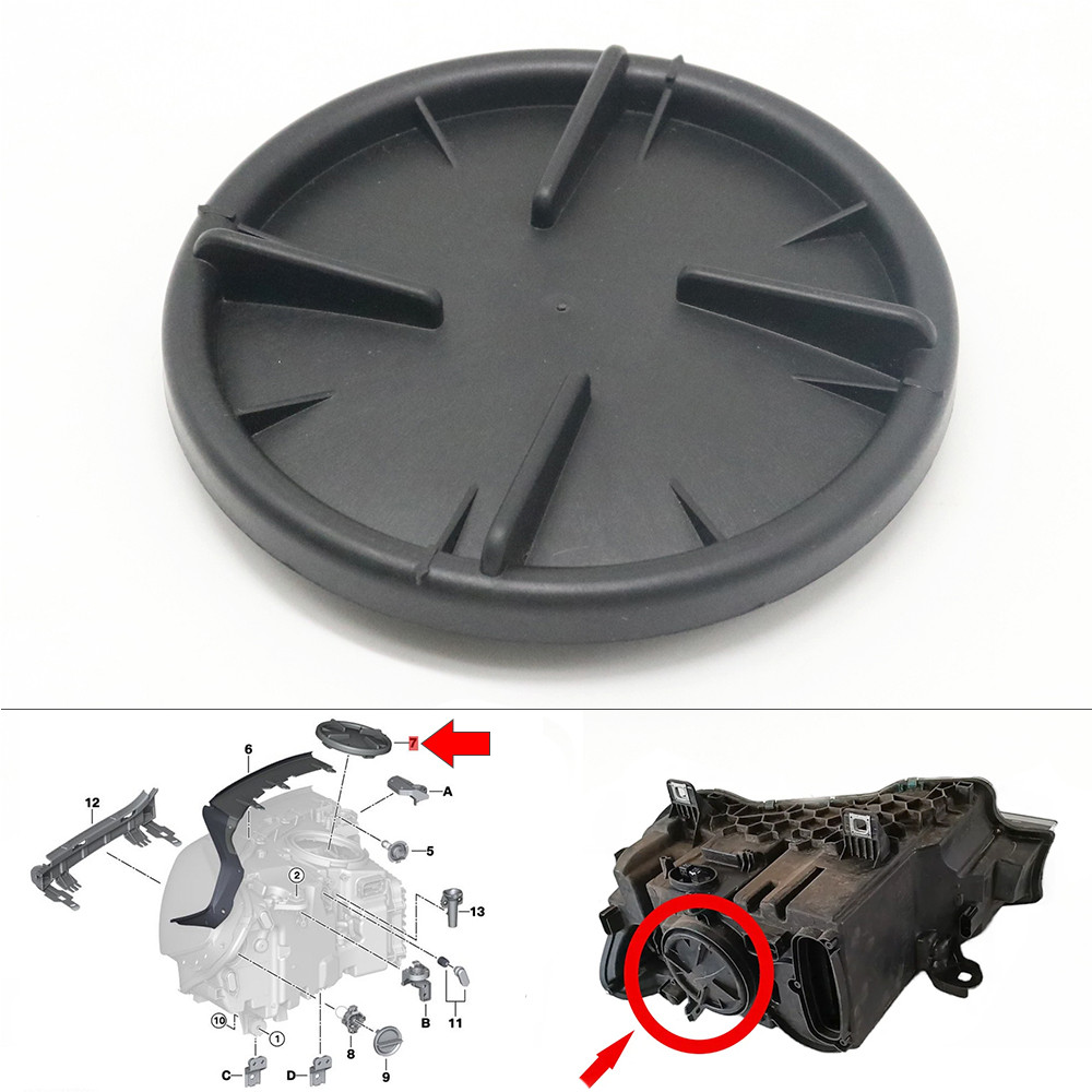 ไฟหน้าไฟหน้าหลอดไฟฝุ่นสําหรับ BMW 2 3 4 F45 F46 F80N F32 X3 X4 X5 X6 F25 F97 G01 F26 F98 G02 F15 F85