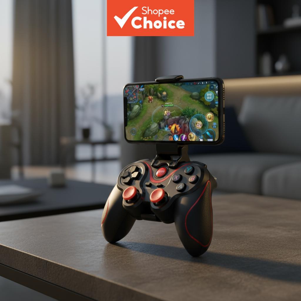 X3 จอยไร้สายสําหรับ Android, iOS, PC, TV Box, พร้อมอะแดปเตอร์ OTG สําหรับจอยสติ๊ก