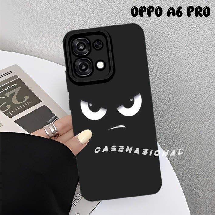 MATA Prokamera Oppo A6 Pro 4G/5G - Oppo A5 Pro 4G/5G เคสแฟชั่นตาเย็นล่าสุด Kesing CN03]