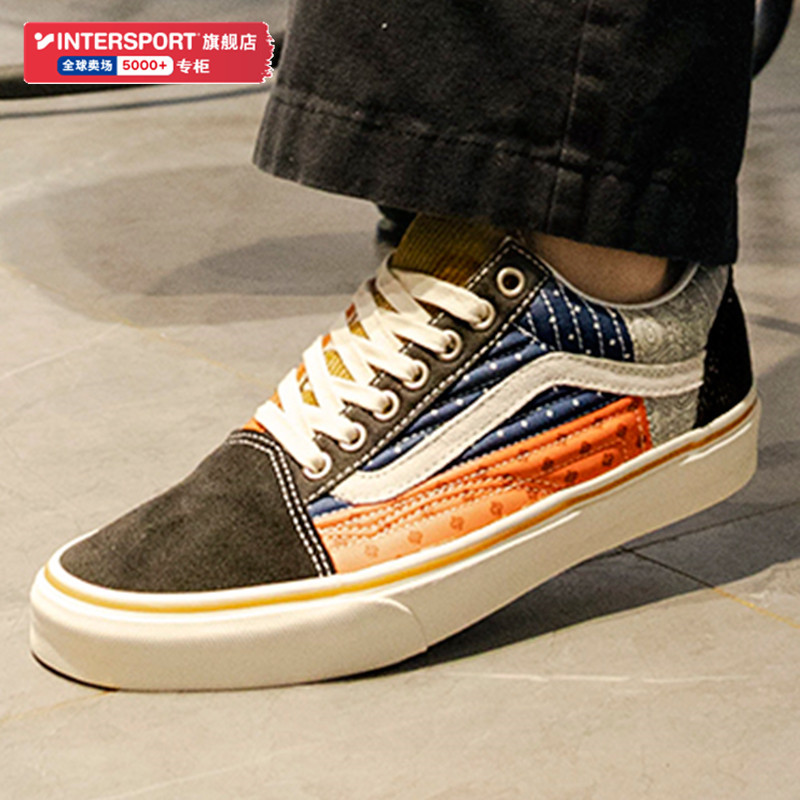 Vans รองเท้าผู้หญิง Official Flagship Store 2023 ฤดูใบไม้ผลิใหม่รองเท้าลําลองรองเท้าผ้าใบ Vans Low-T