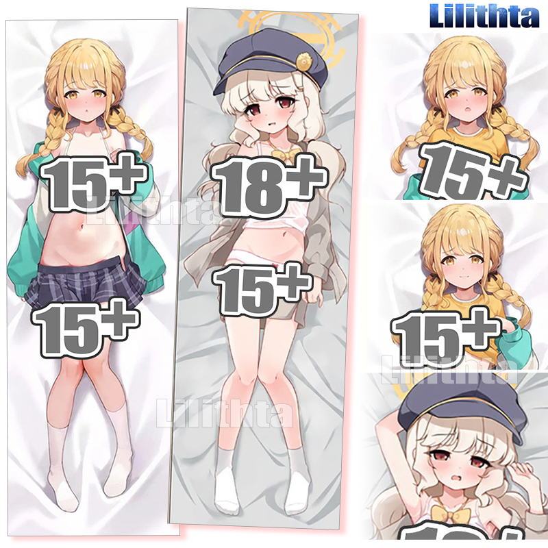 Dakimakura ปลอกหมอน Blue Archive Utsumi Aoba และ Fujita Kotone Body-pillow Cover Custom Made