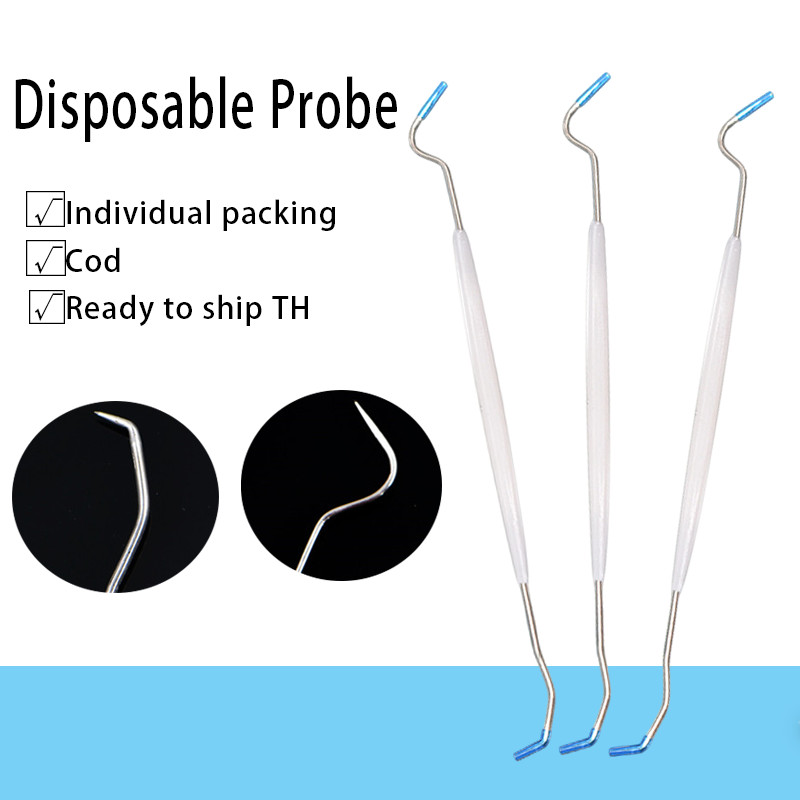 Dental Explorer  Disposable Double Ends Explorer Hook Dental Instrument Tools  90~95Pcs