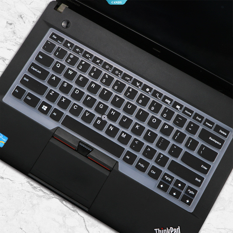 Perfect-Fit Anti-Dust Keyboard Skin สําหรับ Lenovo 14 นิ้ว ThinkPad E495/T480/L470/E430c โน้ตบุ๊ค - 