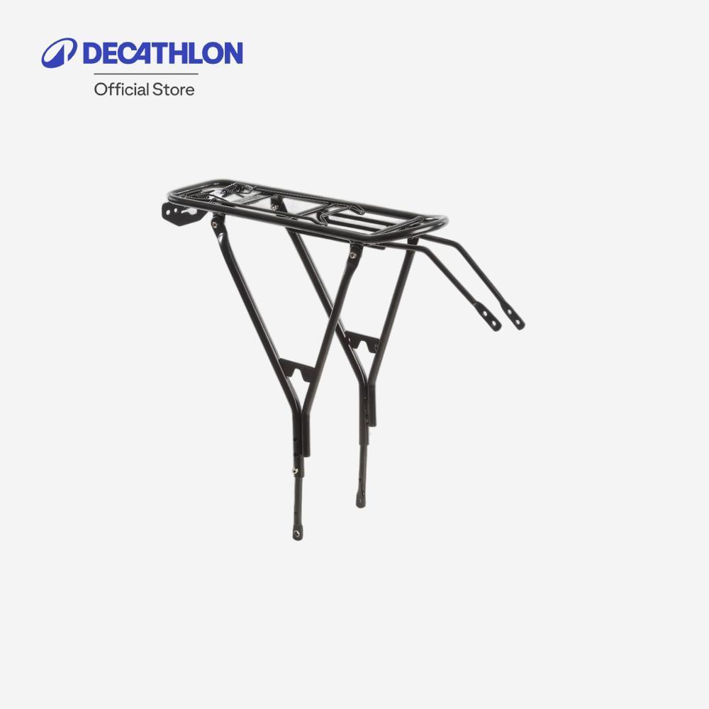 Decathlon 100 Bike Pannier Rack 24"-28" แร็คจักรยาน 24-28 นิ้ว รุ่น 100 - Black