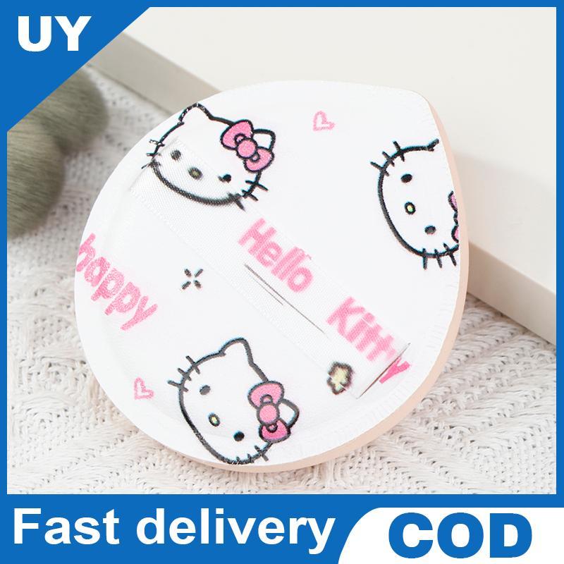 Null Sanrio แต่งหน้าฟองน้ําพัฟ Hello Kitty แต่งหน้าคอนซีลเลอร์ Super Soft Elastic Cotton Face Base M