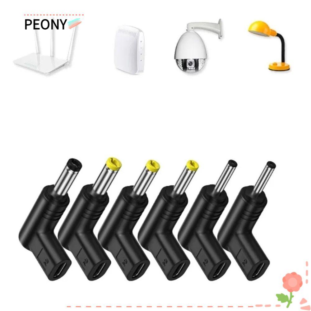 PEONYPAVILION USB C PD to DC Power Connector, 5V 9V 12V Universal Type C to DC Jack Plug, Converter 