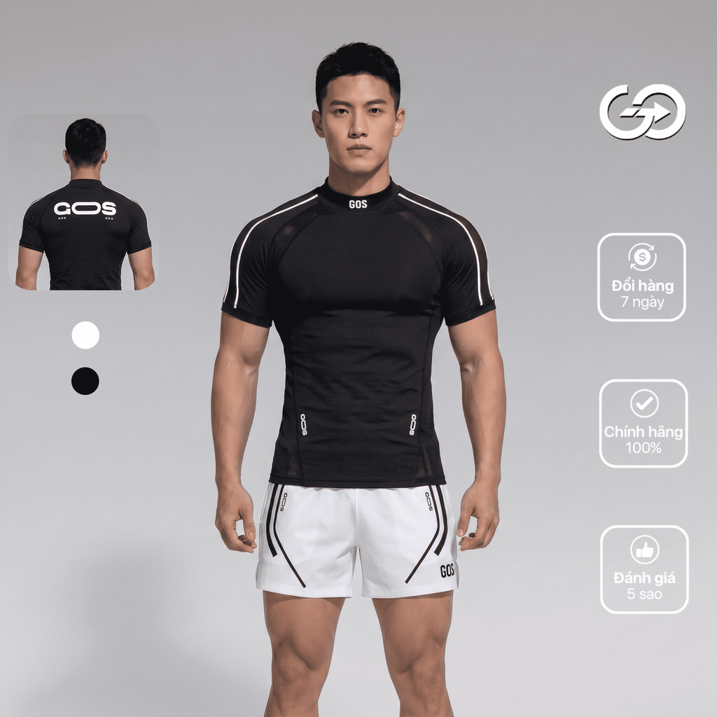 เสื้อกีฬารัดรูป GOS Ares S23 (SUPER Huging)