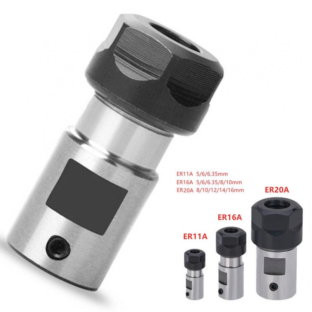มอเตอร์เพลา Chuck Chuck CNC ER11A สําหรับการประมวลผลรูลึกประเภท A ER16A ER20A