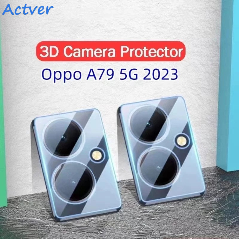 Actver ฟิล์มกระจกกันรอย เลนส์กล้อง เต็มเลนส์ Oppo A6 A6C A6S A6T A6X A6Pro A3X A79 5G Reno11F