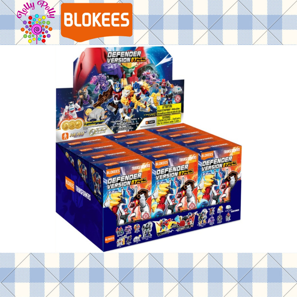 Blokees Transformers (Blind Box) - Defender Version 07 - Power of the Beast (71407)