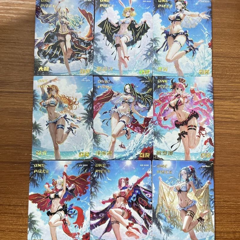 Fanmeng สระว่ายน้ําชิ้นเดียวชุดการ์ด DR เฉพาะการ์ดวันพีซครบชุดการ์ตูนการ์ตูน
