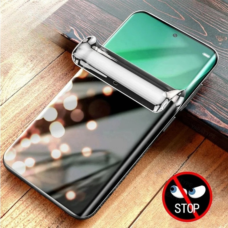 ความเป็นส่วนตัวHydrogelฟิล์มโดยไม่ต้องปลดล็อคลายนิ้วมือสําหรับVivo iQOO Z11x Z10x Z10R Z10 Z9x Z9s Z