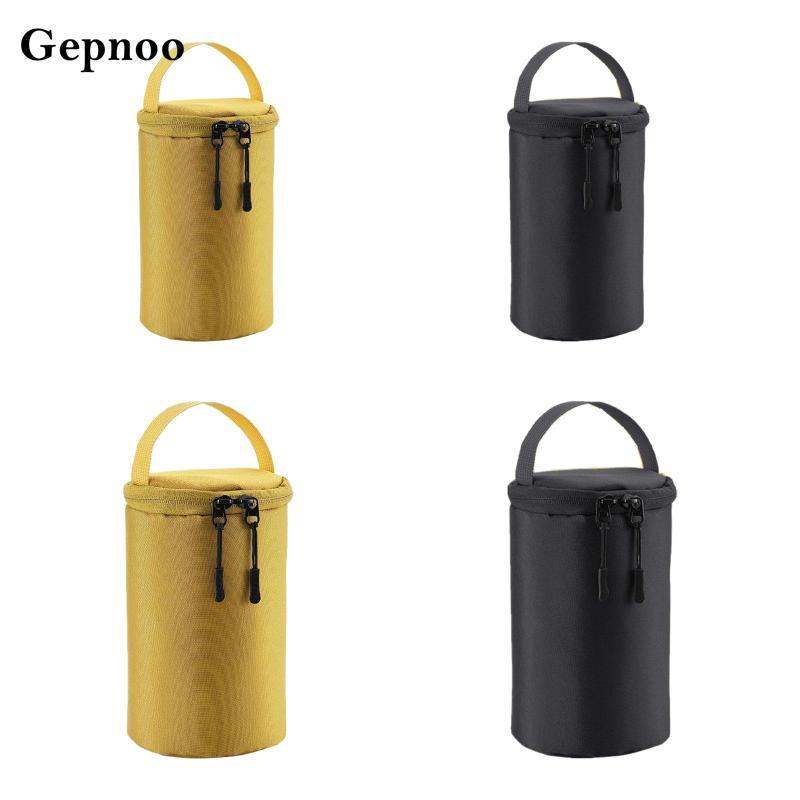 Gepnoo Camping แก๊สกระบอกป้องกันกระเป๋าอเนกประสงค์ Organizer กระเป๋าซิปสําหรับ Camping Storage อุปกร