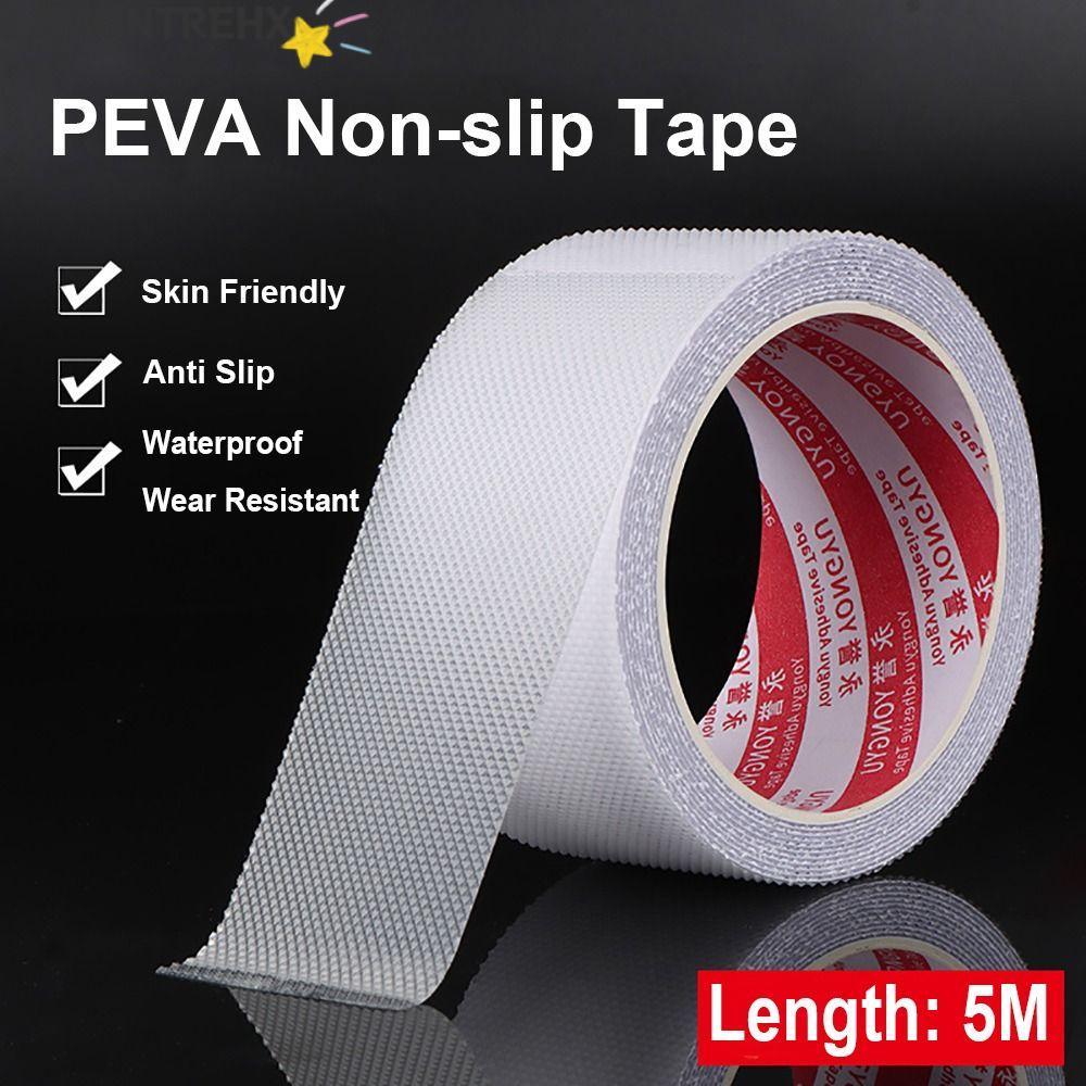 LEMONTREAL 5 เมตร/ม้วนเทป PEVA, ชั้นกันน้ําเทปกันลื่น,ห้องน้ําห้องครัวเป็นมิตรกับผิวบันได Grip สติกเกอร์