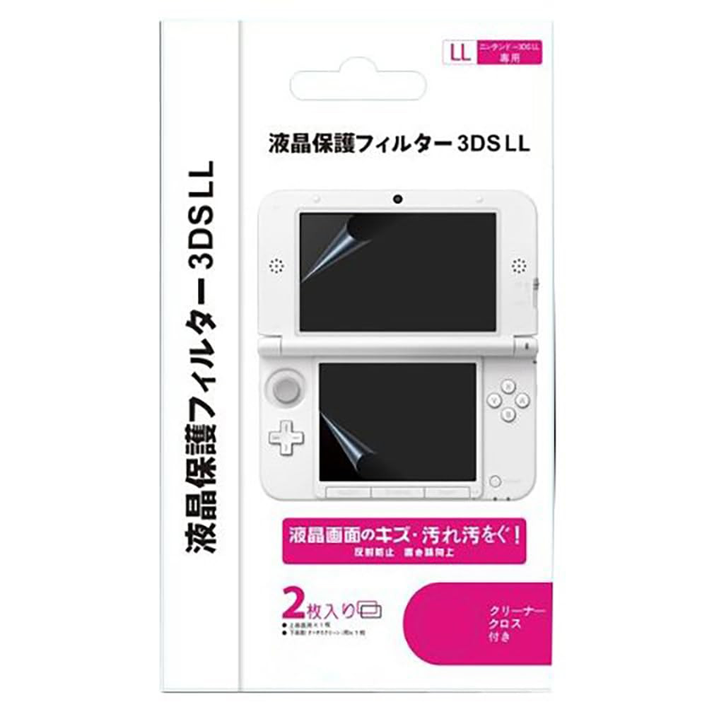 ตัวป้องกันหน้าจอสําหรับ Nintendo 3DS XL LL Hori สติกเกอร์ฟิล์ม 3DS XL LL Ultra Clear HD