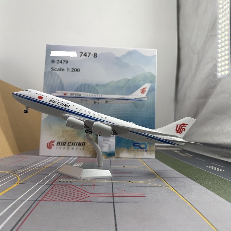 พร้อมส่ง SQ Wings 100/200 China International Airlines B747-8 Metal Airliner รุ่น B-2479