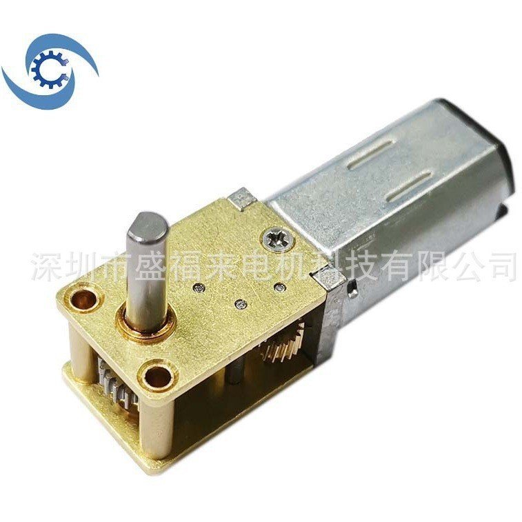 มอเตอร์เกียร์, ขนาดเล็ก Fon L Snail Gear Motor DC N30 Motor Snail Wheel 18GA Gear Gear Vertical 0EZ6