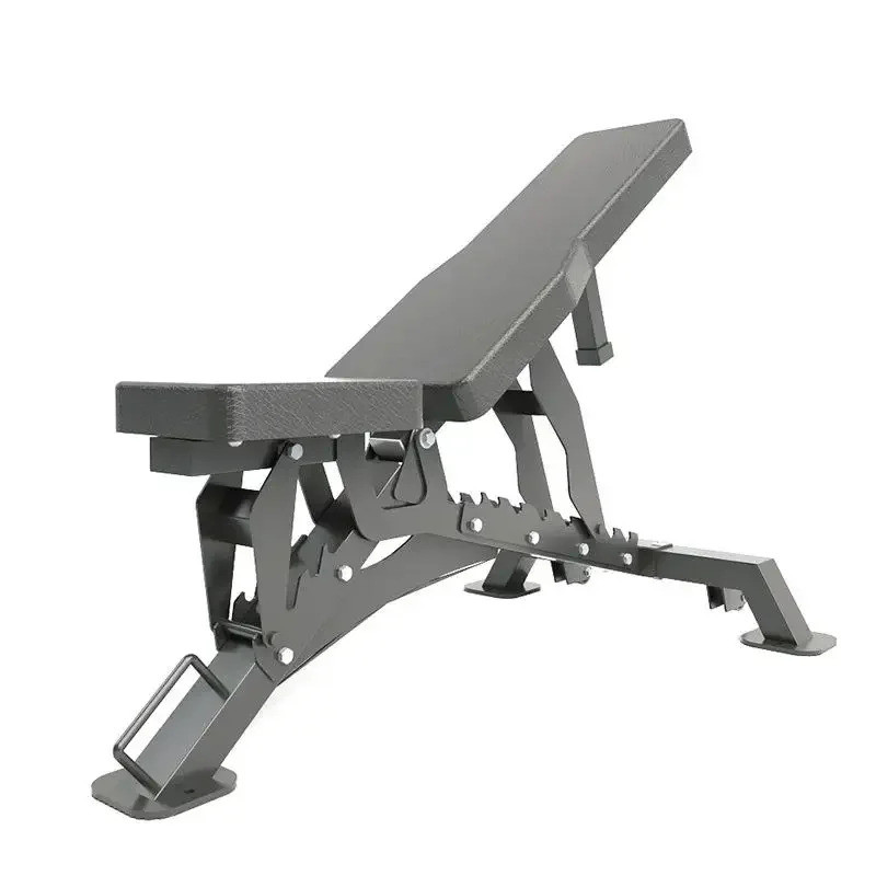 Gym Fitness Adjustable Dumbbell & Sit-Up Bench - Multi-functional for Weightlifting & Training