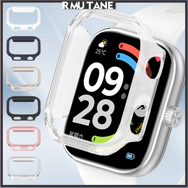 กรณีคอมพิวเตอร์รูป้องกัน Gores สำหรับนาฬิกา for Redmi Watch 6 5 4 อุปกรณ์ป้องกันหน้าจอกรอบสำหรับนาฬิกา for Redmi Watch 5