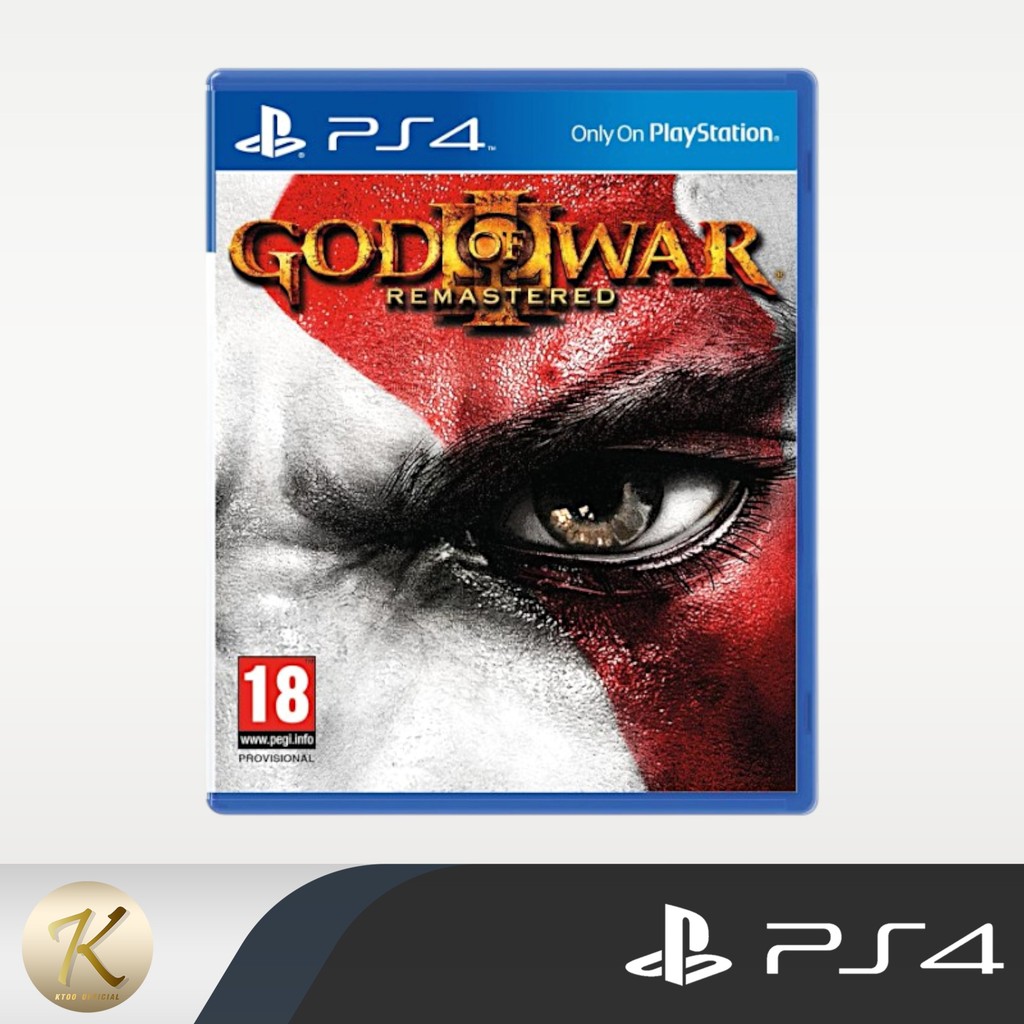 PS4 (มือ 1) : God of War 3 Remastered ✅(มือ1 สินค้าพร้อมจัดพร้อมส่ง (God 3) (God of war 3 PS4) (Play