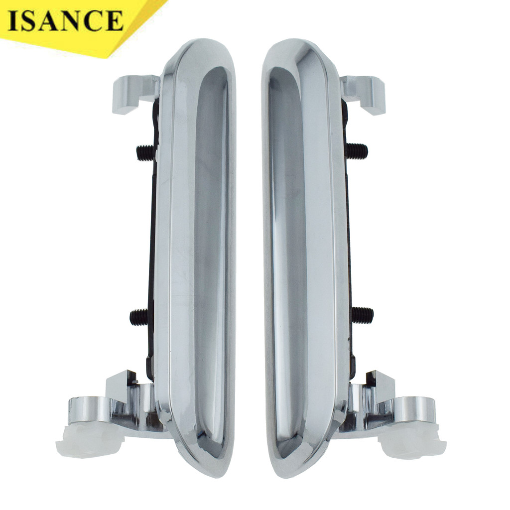 Chrome คู่ด้านนอกประตู Fit สําหรับ Ford Ranger Mazda Bravo B Series B2000 B2200 B2500 B2600 1998-200