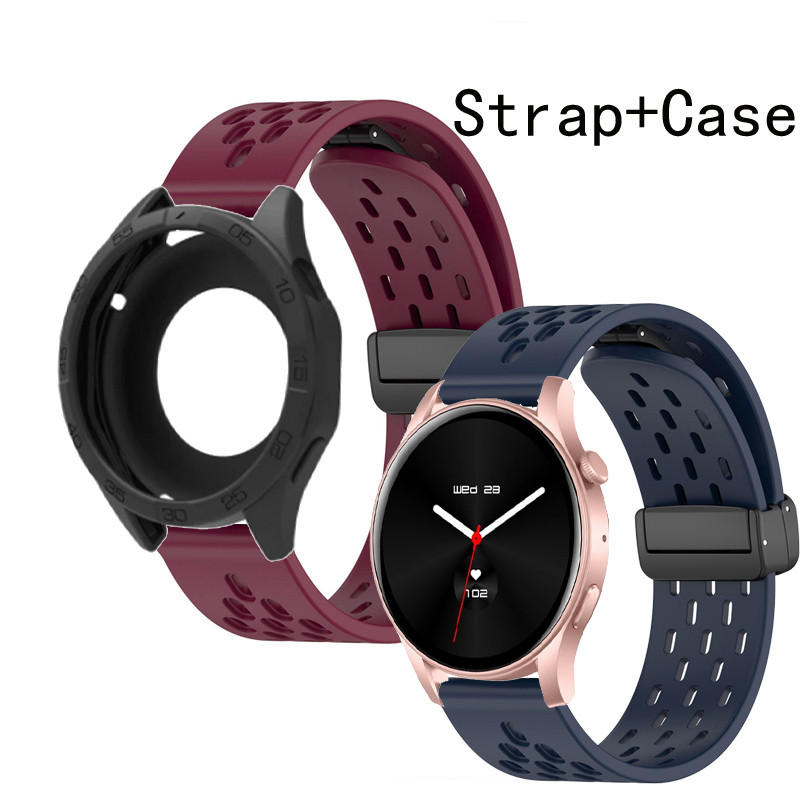 COLMI V73 สมาร์ทสายนาฬิกาป้องกันหน้าจอฝาครอบกันชนสําหรับ COLMI V73 สายรัดซิลิโคนสายรัดข้อมือสร้อยข้อ