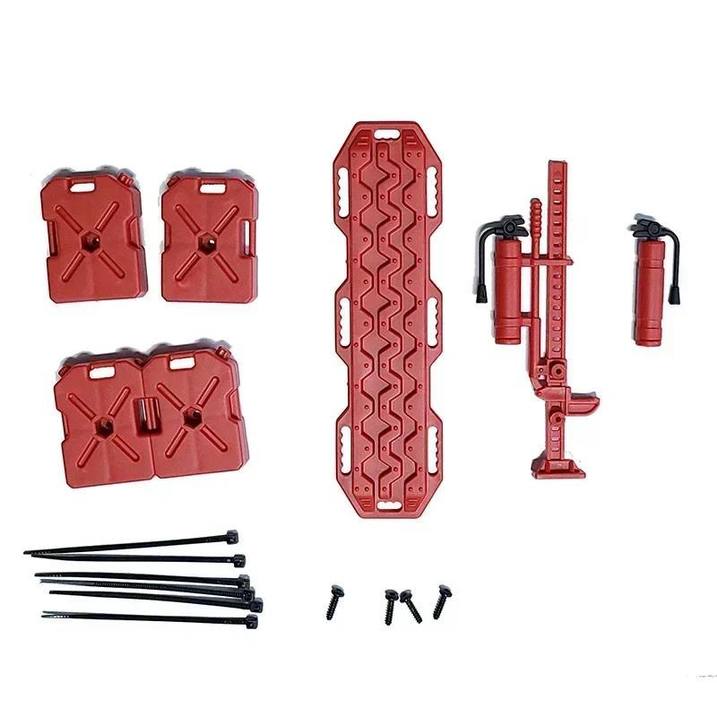 1/10 Scale อุปกรณ์ตกแต่งการใช้ถัง Trunk Organizer กล่องโรงรถตกแต่งสําหรับ RC รถ SCX10 TRX4 TRX6 YK61