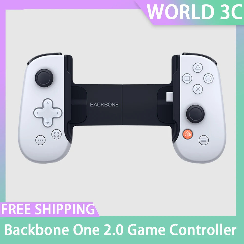 Backbone One 2.0 Controller สำหรับเกมมือถือและคอนโซล iOS iPhone15, Android, PS4, PS5