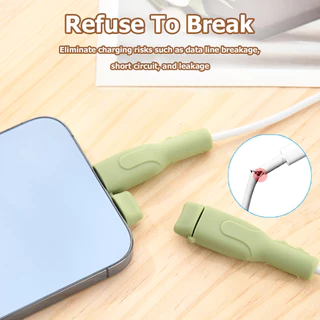 ตัวถนอมสายชาร์จ USB ซิลิโคนนิ่ม ตัวป้องกันสายชาร์จ ชาร์จเร็ว PD 18W 20W สําหรับ Android กันสายหัก ฝาครอบป้องกันสายชาร์จ