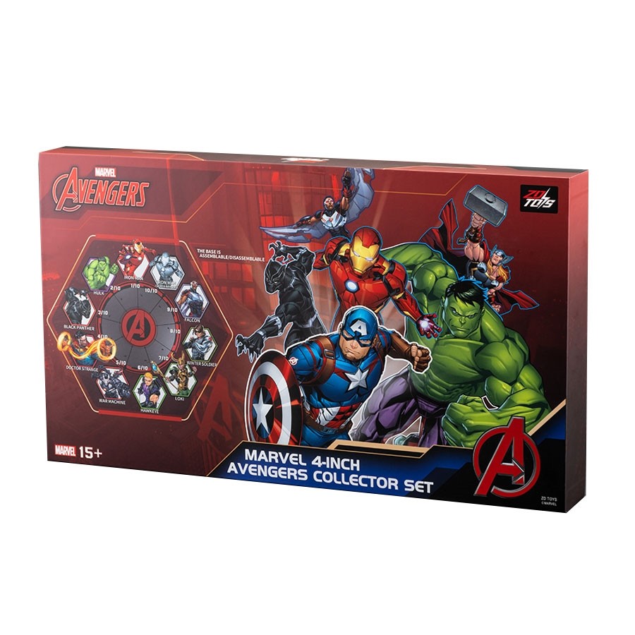 Marvel ชุดสะสม Avengers 4 นิ้ว (เซ็ต) (#945077)