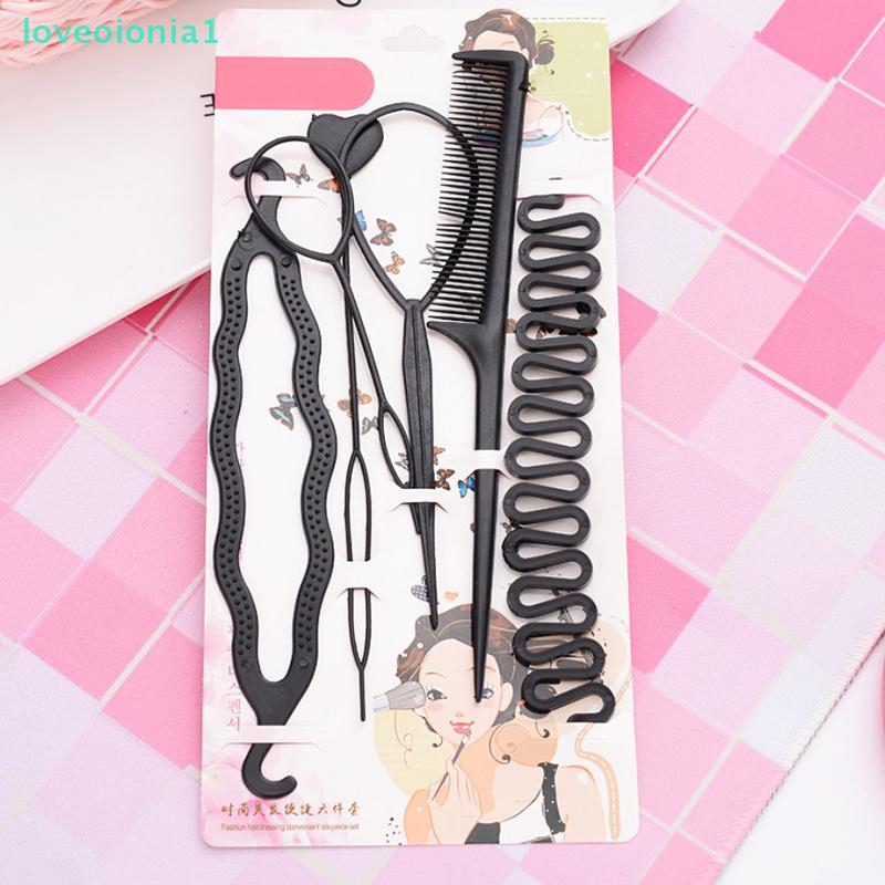 loveoionia1 6 ชิ้น/เซ็ตเด็ก Curler ผม Braid บํารุงรักษาเกลียว Twist เครื่องมือจัดแต่งทรงผม IA