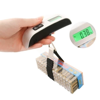 พร้อมส่ง เครื่องชั่งดิจิตอลแบบพกพา เครื่องชั่งกระเป๋าเดินทาง สูงสุด40Kg เครื่องชั่งอิเล็กทรอนิกส์