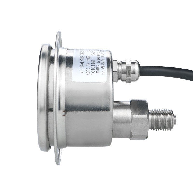 สมาร์ทความแม่นยําสูงความดัน SD-YS610ZT ไฟฟ้า Contact Control Gauge จอแสดงผลดิจิตอลป้องกันการกัดกร่อน