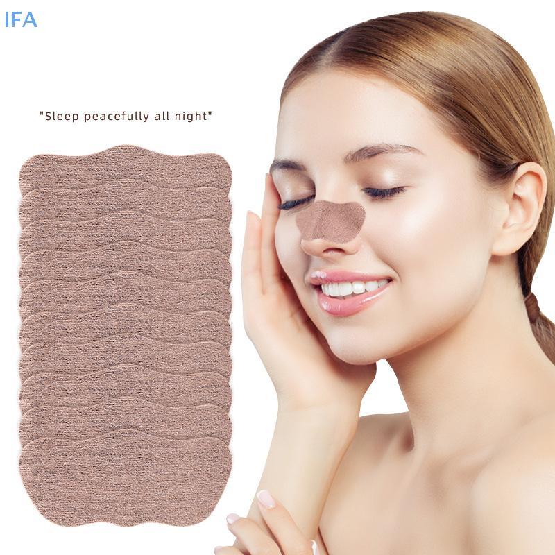 IFA 10 ชิ้น Anti-Snoring Nasal Patch Breathe Nasal Strips Right Way Stop Snoring Strips Good Sleepin