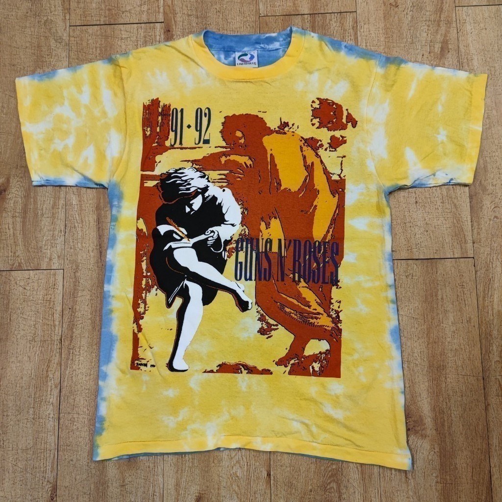 แฟชั่น เสื้อยืด Guns 2025 N Roses (เสื้อยืดไมโครไฟเบอร์) เสื้อยืดกลางแจ้ง Band/เสื้อการ์ตูน