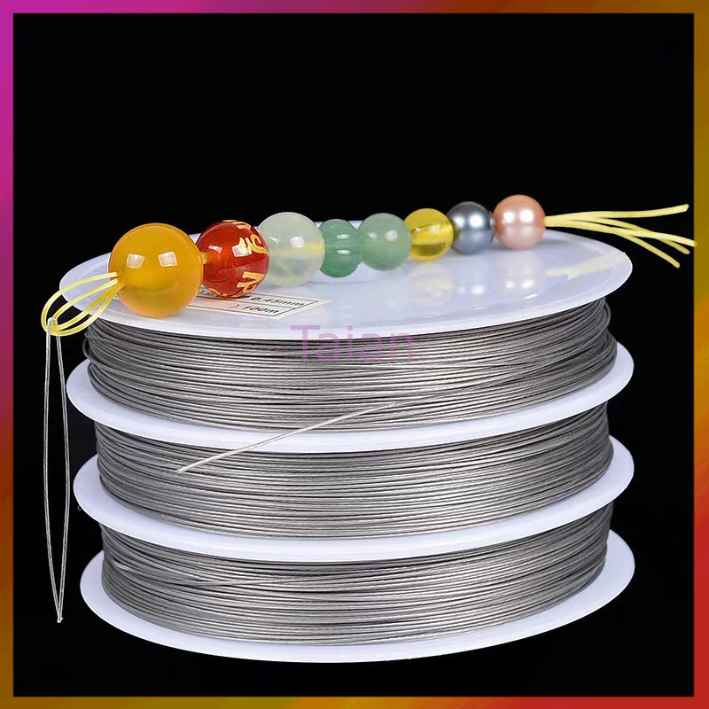 Taian ม้วนทองเหลืองลวดทองแดง/เครื่องประดับ DIY ลวดทองแดงเครื่องประดับ/ลวดทำเครื่องประดับ DIY ร้อยลูกปัด